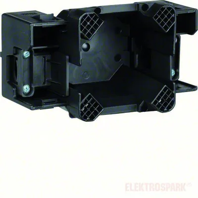 Productafbeelding van Hager inbouwdoos voor apparaten, type G2744, C-profiel voor CEE-stopcontacten, 60/70 mm