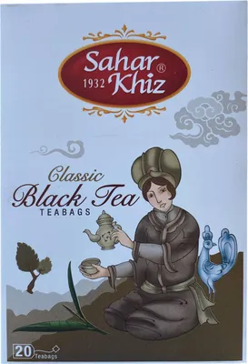 Produktbild von Saharkhiz- Classic Schwarz Tee 20er Beutel