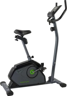Immagine prodotto di Tunturi Cardio Fit B40 Cyclette magnetica da Casa / home trainer / con ingresso basso e Computer di Allenamento e Sensori delle Pulsazioni - Nero