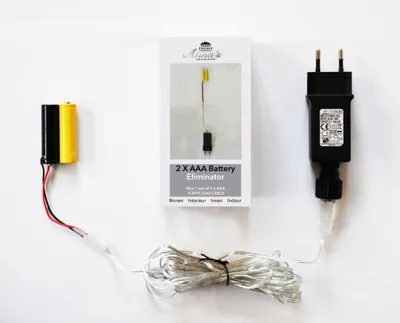 Produktbild von Coen Bakker Batterie Netzteil Adapter Micro Batterien Wandler 4m