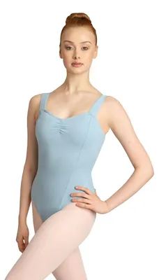 Immagine prodotto di Canottiera da ginnastica Capezio, modello Princess, per donna, colore blu navy, taglia M