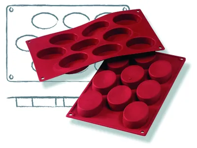Produktbild von Backformen, 295x175x22 - 9 Formen