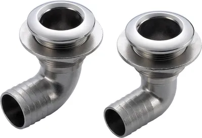 Zdjęcie produktu dla Przejscie burtowe / odpływ 90° 1½"x32mm AISI 316 Osculati 17.526.04