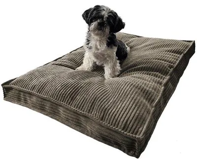 Produktbild von Großes Hundekissen, waschbar, verschleißfest, 100x70cm, dunkelbeige XXL