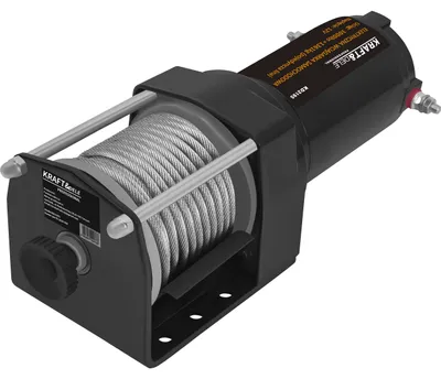 Produktbild von KRAFT&DELE | Elektrische Seilwinde, 1500W, 1361kg, Hubhöhe 13.5m Seilzug Motorwinde 1500W Motor Flaschenzug 10m/min Hubgeschwindigkeit Hebezug mit kabelloser Fernbedienung Seilhebezug Kettenzug