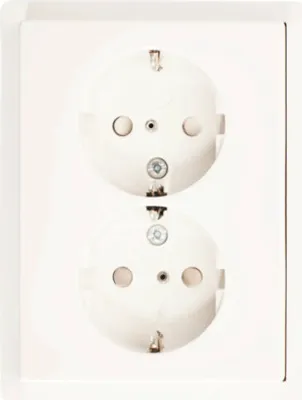 Image de Gira Prise de courant Schuko. 2f. rws-gl 0780112