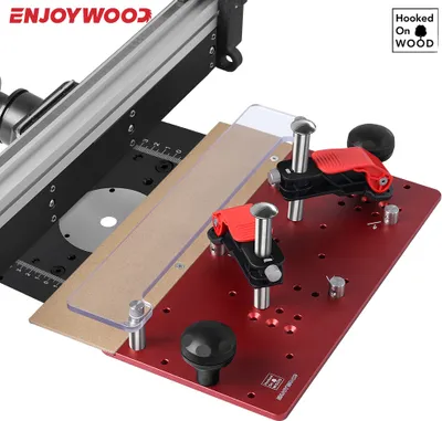 Obrázek produktu pro ENJOYWOOD Hooked On Wood přesná lišta na frézovací stůl, vodicí lišta, profesionální vodicí lišta, bezpečnostní vodicí lišta na frézovací stůl