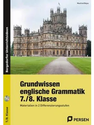 Immagine prodotto di Grundwissen englische Grammatik 7./8.Klasse