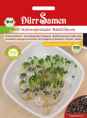 Produktbild von Keimsprossen Basilikum | -Keimsprossen von Dürr Samen