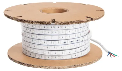 Produktbild von LED-Streifenrolle Dimmbar 220V SMD Selbstgleichrichtend 120 LED/m 50m 14W/m 1680lm/m SILICONE FLEX Breite 12mm Schnitt 10cm IP67 6000K Kaltweiß