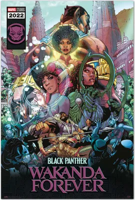 Produktbild von Poster Marvel: Black Panther: Wakanda Forever - Comic