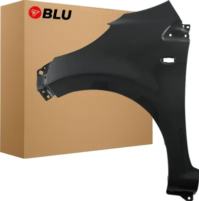 Image de BLU Aile Compatible avec Citroen C1 EXZ Gauche Schwarz Grau Caldera Metallic | 2005-2014 | Avant | Peint| Prêt à Monter | Acier