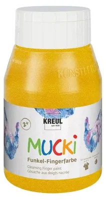 Produktbild von KREUL MUCKI Glanz-Fingerfarbe 500 ml - magisches Violett