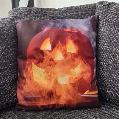 Obrázek produktu pro Povlak na polštář Halloween dýně / Pumpkin - 45 cm x 45 cm