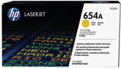Produktbild von HP Toner CF332A 654A Gelb (ca. 15.000 Seiten)