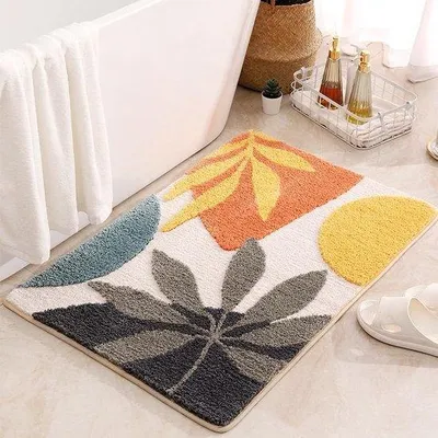 Produktbild von Famanu Badeteppich extra weich und saugfähig - 40 x 60 cm