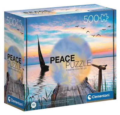 Image de Puzzle Clementoni 500 PeaceCollection PeacefulW.35121