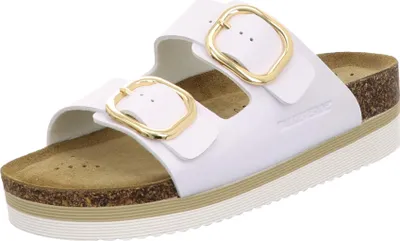 Produktbild von Valleverde Plateau Pantoletten Damen 32303638333039 Weiß 37 EU