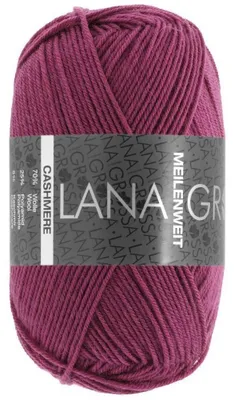 Produktbild von Lana Grossa - Meilenweit 4-fach 50g Cashmere 0052 fuchsia