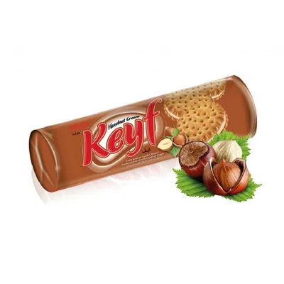 Image de Golda Keyf noisette - biscuits fourrés à la noisette 140 g