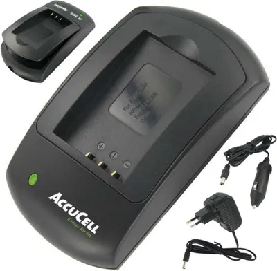 Produktbild von AccuCell Ladegerät und Akku passend für Nikon EN-EL14 Akku