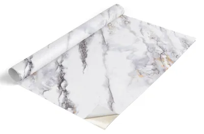 Imagen del producto de Película adhesiva para muebles - Película autoadhesiva para muebles, 100x50 cm - Película para muebles, ideal para armarios - Película para muebles - Película para la cocina - Resistente al agua - Lavable - Autoadhesiva - Sin burbujas de aire - Elegancia de mármol