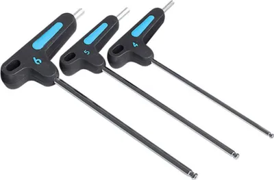 Produktbild von PRO Schlüsselsatz - T-WRENCHES 4/5/6mm - Schwarz