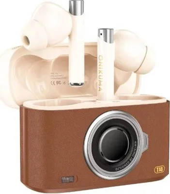 Produktbild von ONIKUMA T18 Bluetooth In-Ear Ohrhörer braun