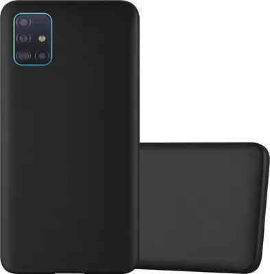 Image de Cadorabo Housse de protection pour Samsung Galaxy A71 4G Housse en noir Housse pour portable TPU silicone Etui Cover Case