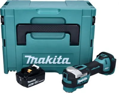 Produktbild von Makita DTM 52 F1J Akku Multifunktionswerkzeug 18 V Starlock Max Brushless + 1x Akku 3,0 Ah + Makpac - ohne Ladegerät