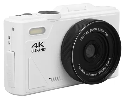Obrázok produktu pre Digitálna kamera 64 MP UHD 4K - Vlogkamera pre začiatočníkov - 18x zoom - Stabilizácia