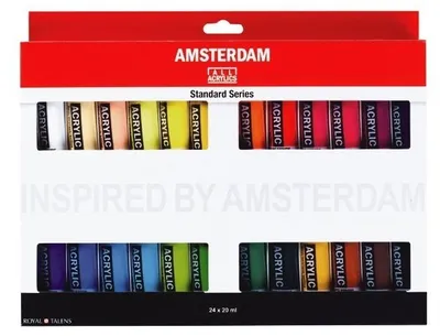 Immagine prodotto di ROYAL TALENS Vernice acrilica AMSTERDAM Introset III, 24 x 20 ml