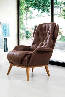 Produktbild von Landhaus Stil Sessel Relax Fernseher Einsitzer Sofa Couch Ohrensessel