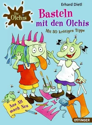 Produktbild von Die Olchis. Basteln mit den Olchis