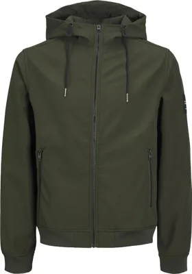 Produktbild von Jack & Jones Jacke BASIC Softshelljacke mit Kapuze und Reißverschluss