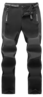Produktbild von Leichte Wasserabweisende Wanderhose für Herren mit Reißverschlusstaschen
