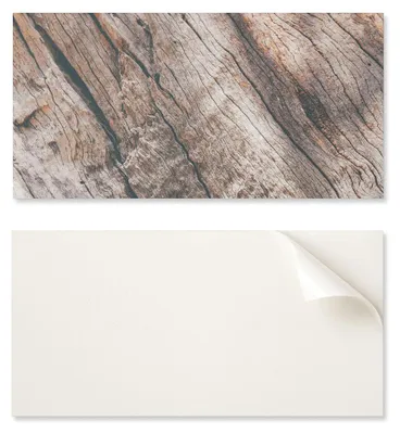 Obrázok produktu pre Dekoratívna panelová doska s grafikou, 120 x 60 cm, s drevenou štruktúrou a kresbami