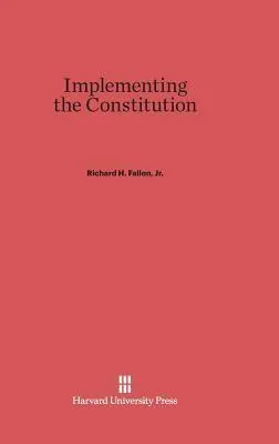 Produktbild von Implementing the Constitution