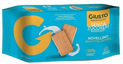 Immagine prodotto di Giusto Senza Zucchero Biscotti Mattino 350 G