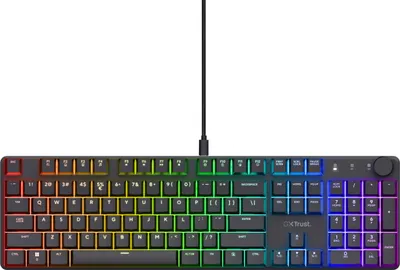 Obrázek produktu pro TRUST Trust GXT 866 TORIX hern klvesnice USB QWERTY US International Black