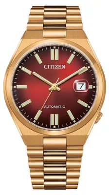 Zdjęcie produktu dla Zegarek automatyczny Citizen NJ0153-82X, czerwony, stal nierdzewna