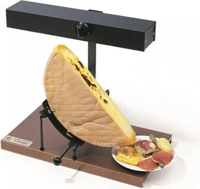 Immagine prodotto di Macchina per raclette tradizionale a 1/2 ruota Bron coucke RACL01
