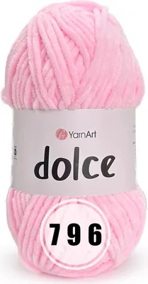 Produktbild von YarnArt Dolce (100g/120m) Y 796 rosa