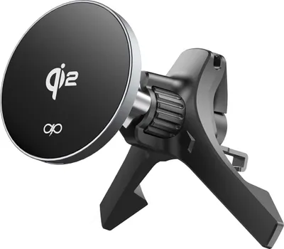 Obrázok produktu pre Qi2 Nabíjačka Induc Auto Airvent 15W + Čierny kábel