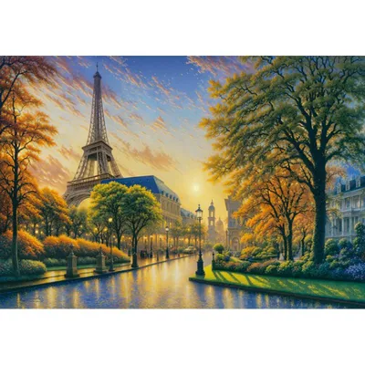 Produktbild von CHERRY PAZZI Puzzle Pariser Eleganz 500 Teile