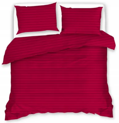 Produktbild von Baumwolle World Hotelbettwäsche CRISTAL Rot 200x220 cm