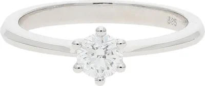 Produktbild von JuwelmaLux Ring 585 Weißgold mit Brillant JL10-07-2979 Größe 54