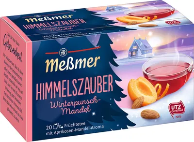 Produktbild von Meßmer Himmelszauber Früchtetee aromatisiert Aprikose Mandel 55g