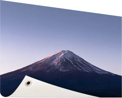 Produktbild von Gartenposter - 60x40 cm - Blick auf den Berg Fuji  - Modernes Wandbilder - Natur