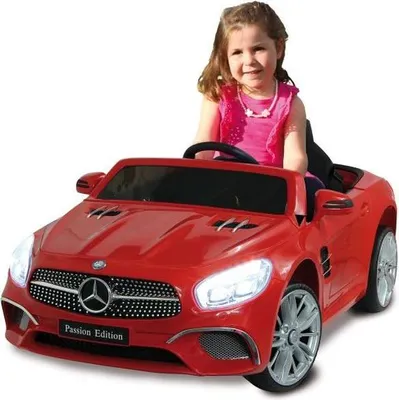 Produktbild von Jamara Ride-on Mercedes- Benz SL 400 rot - 12V mit LED-Leuchten - 3+